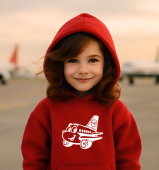 Kinder-Hoody – Fröhlicher Flieger