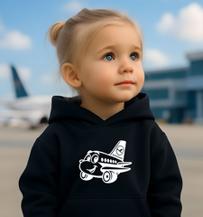 Kinder-Hoody – Fröhlicher Flieger