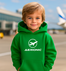 AERIONIC Kinder-Hoody „Logo“