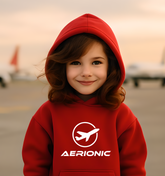AERIONIC Kinder-Hoody „Logo“