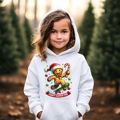 Kids' Hoodie – "Can't Catch Me" Lebkuchen