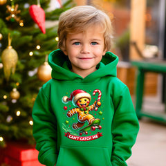 Kids' Hoodie – "Can't Catch Me" Lebkuchen