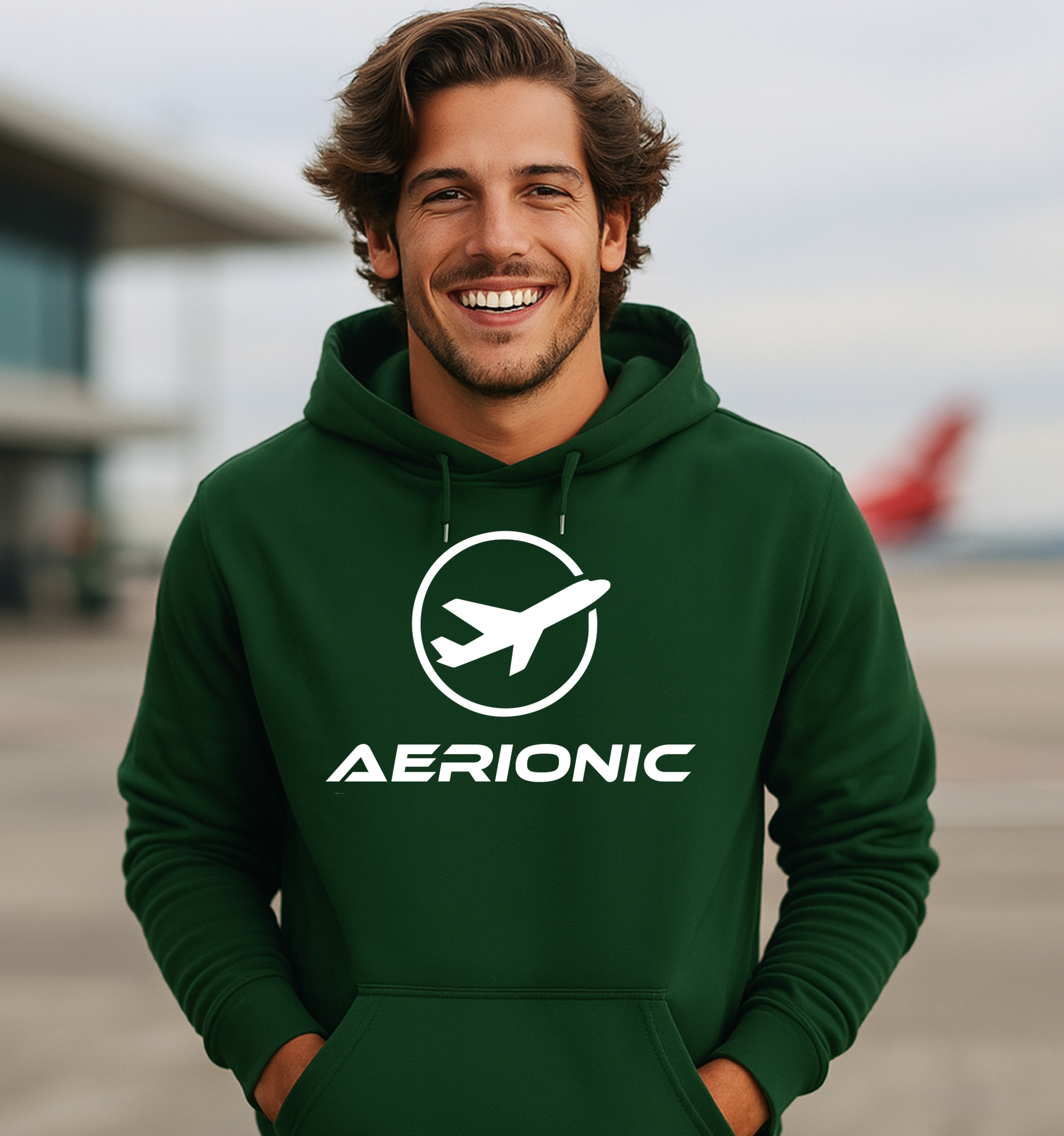 Aerionic Logo Hoodie – Offizieller Planespotter-Hoodie