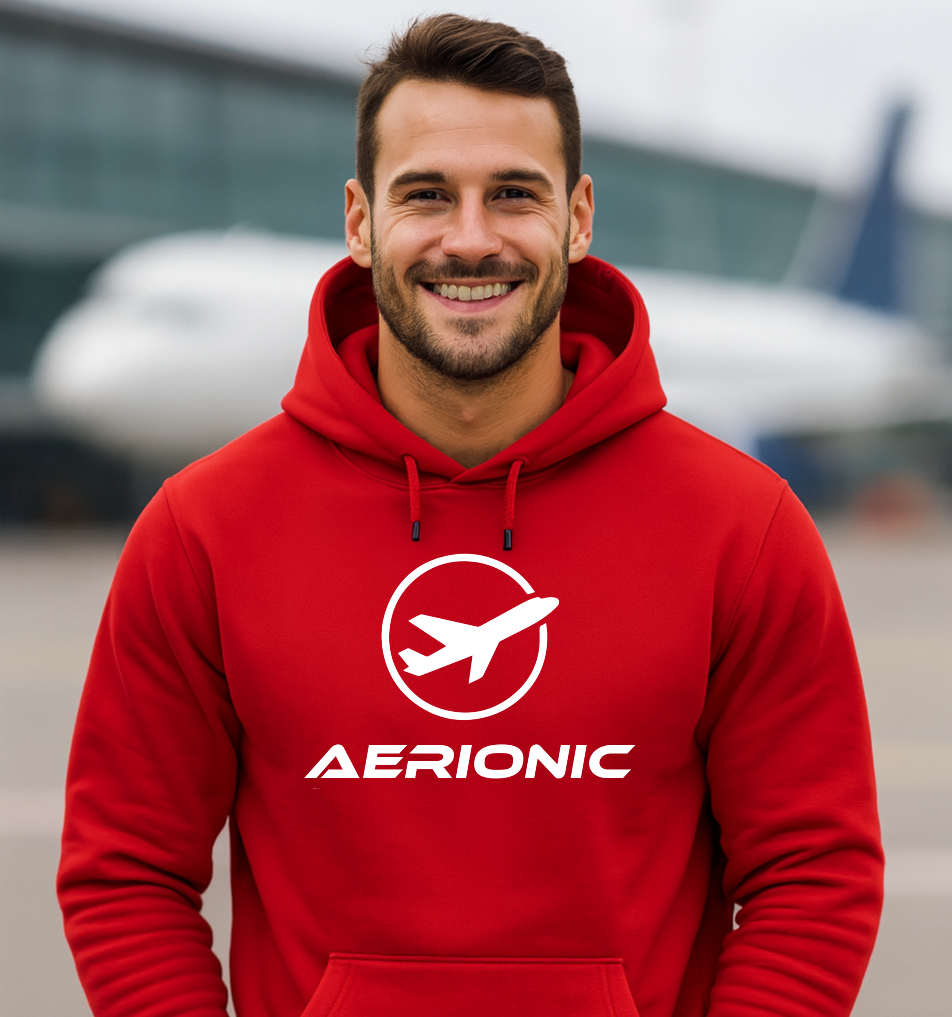 Aerionic Logo Hoodie – Offizieller Planespotter-Hoodie