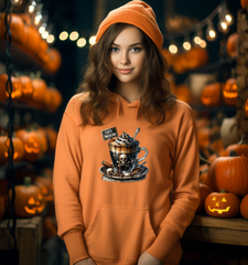Damen-Hoody – „Caffè Americano – Halloween Brew“