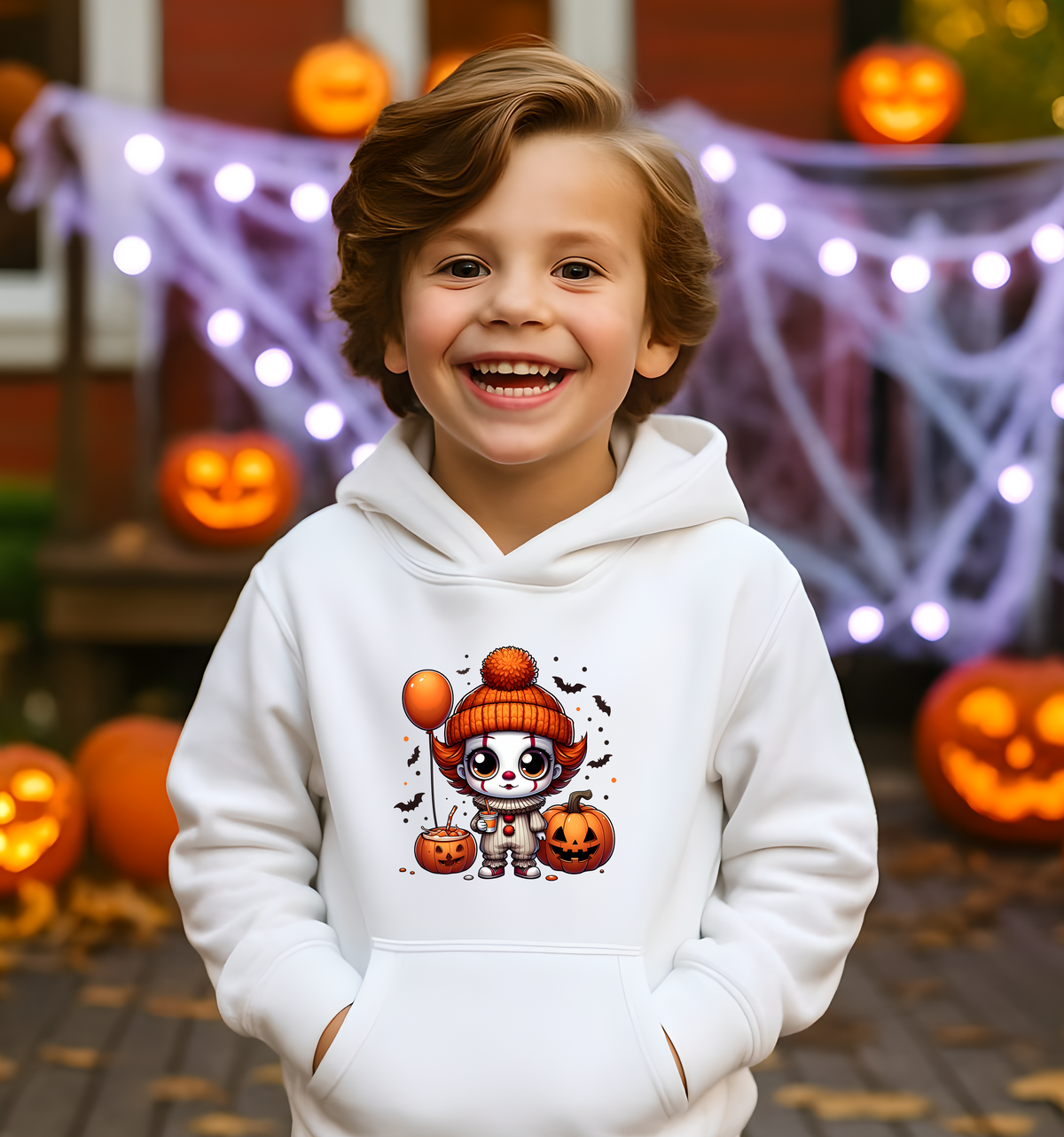 Kinder-Hoody – Pennywise (Chibi)