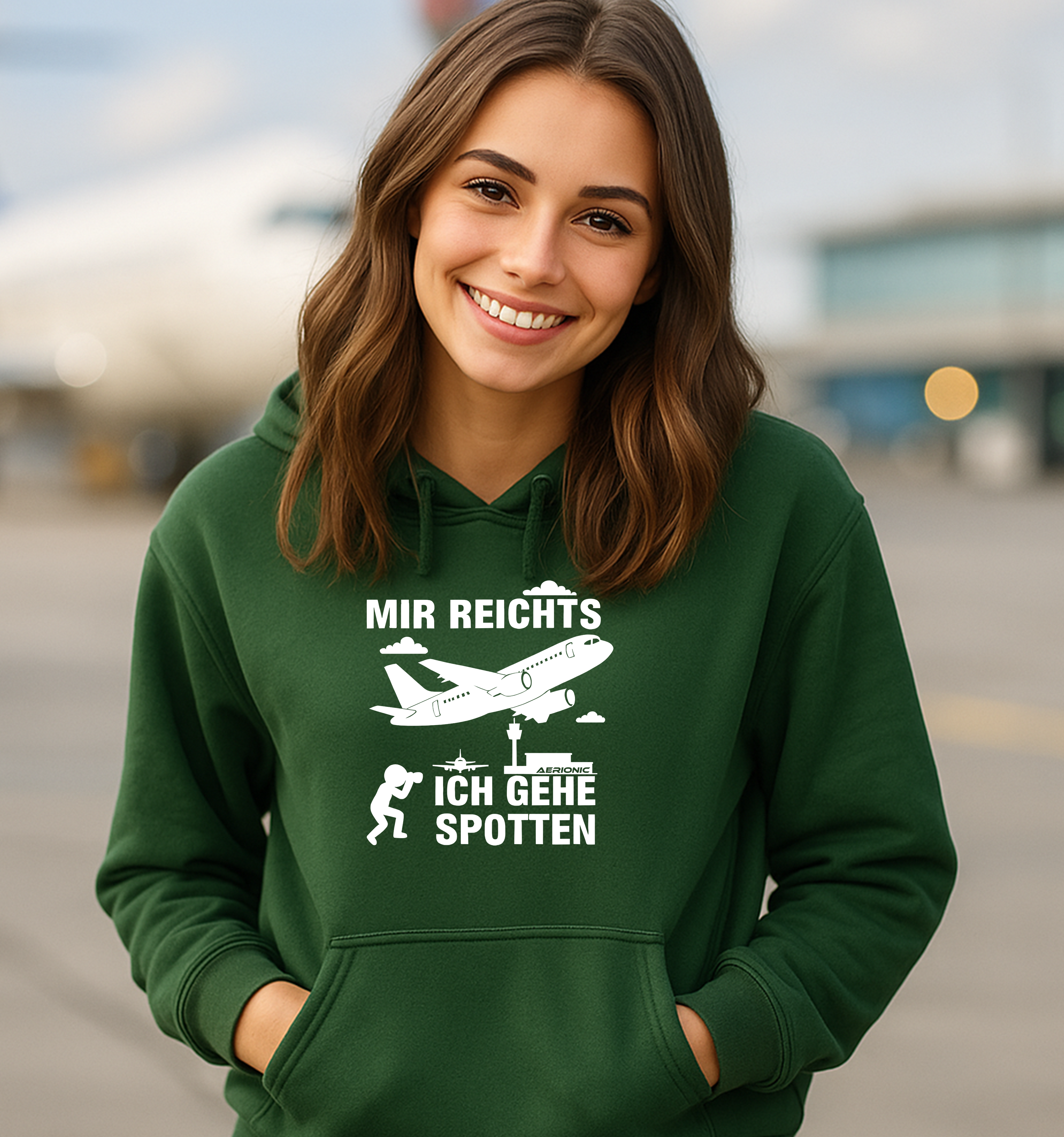 Damen-Hoody – „MIR REICHTS ICH GEHE SPOTTEN“