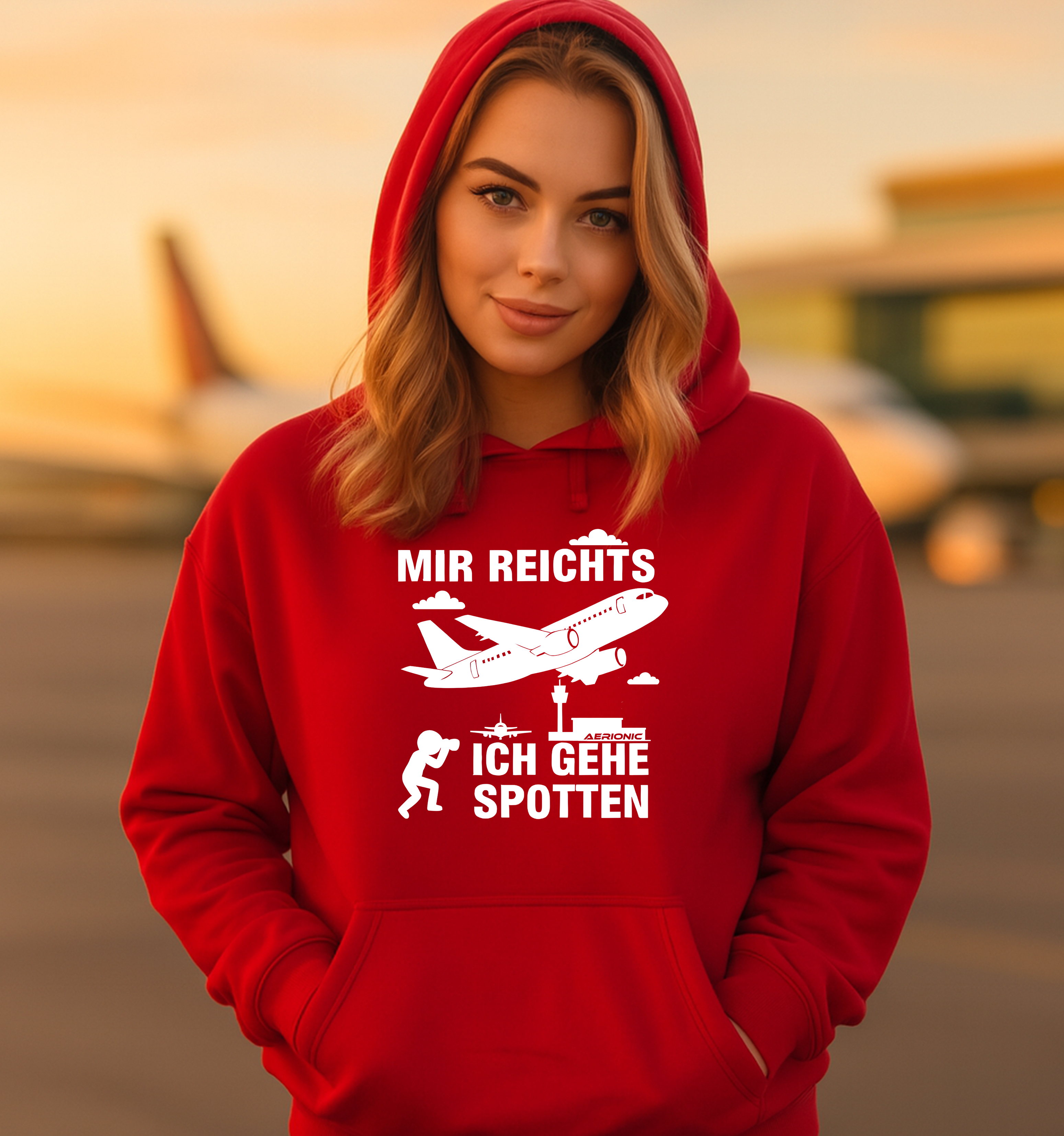 Damen-Hoody – „MIR REICHTS ICH GEHE SPOTTEN“