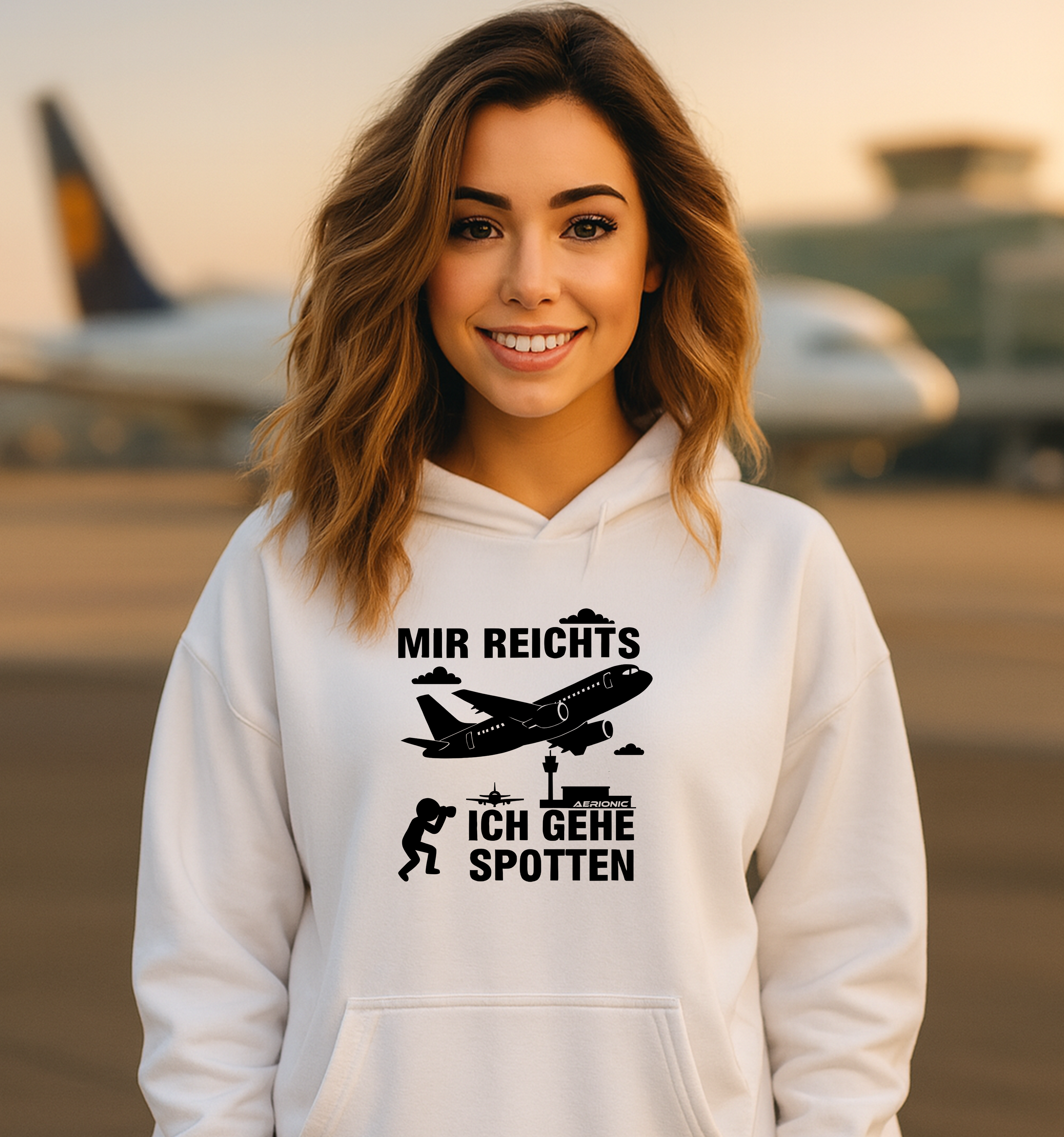 Damen-Hoody – „MIR REICHTS ICH GEHE SPOTTEN“