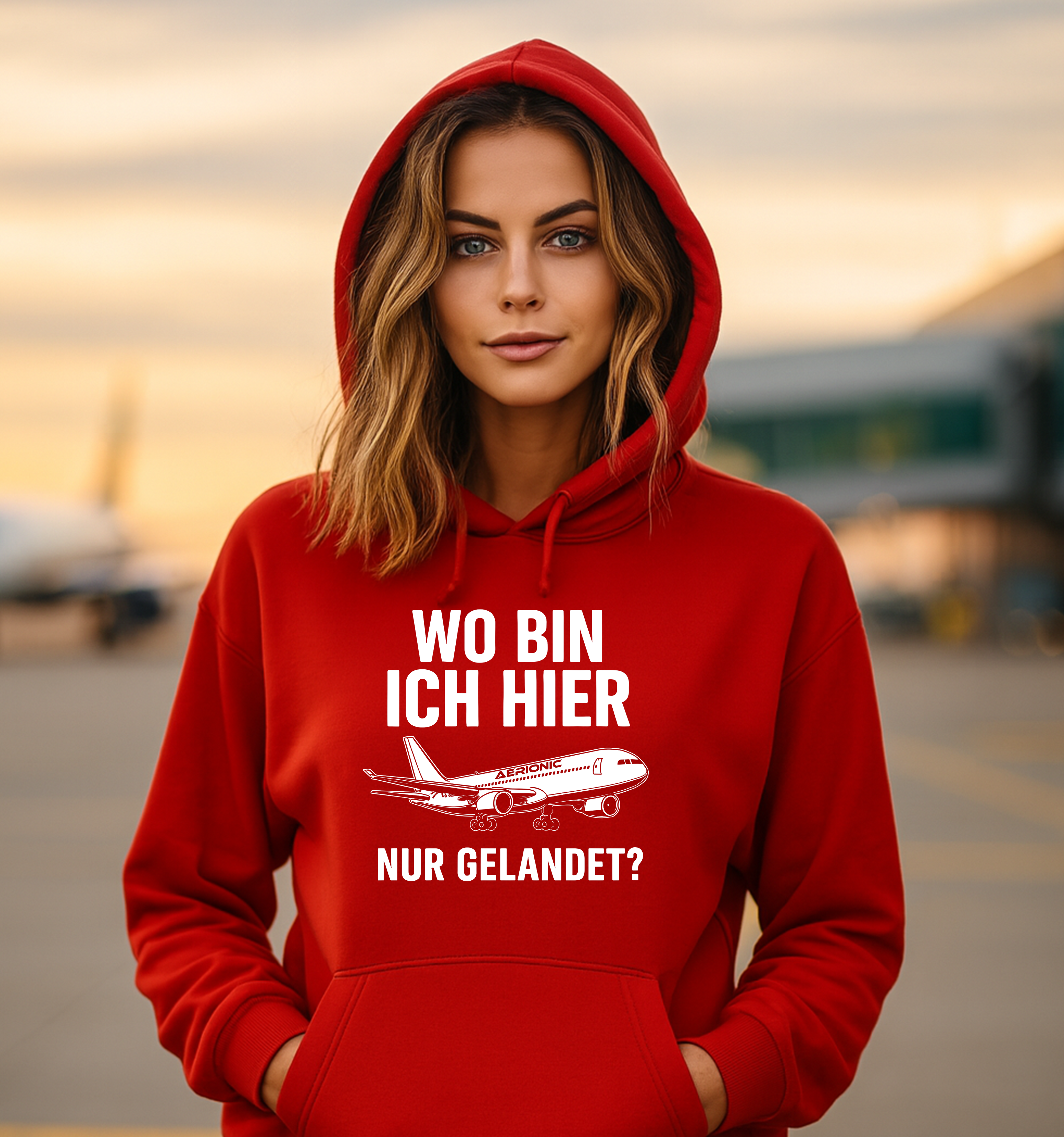 Damen-Hoody – „Wo bin ich hier nur gelandet?“